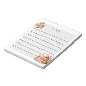 Oogstbriefjes herfst notitieblok (Gedraaid)