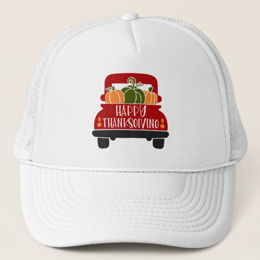 Oogstdank Truck Trucker Pet (Voorkant)