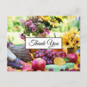 Oogstdankfeest Herfst Oogst Dank Je Briefkaart (Voorkant)