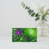 Oogste Snoep Kute Colorful Abstract Florence Art Visitekaartje (Staand voorkant)