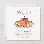 Oogstfeest, Herfstfeest, Herfst Gemeenschap  Kaart (Voorkant)