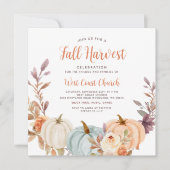 Oogstfeest, Herfstfeest, Herfst Gemeenschap  Kaart (Voorkant)