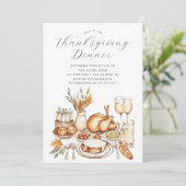 Oogstfeest Thanksgiving Kaart (Staand voorkant)
