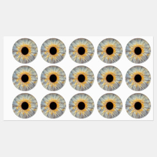 Oogstickers Labels