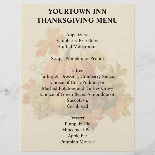 Oogstmenu Briefhoofd (Voorkant)