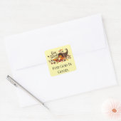 Oogstovervloed Dankzegging Sticker (Envelop)