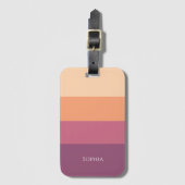 Oogstpalet Bagagelabel (Voorkant (verticaal))