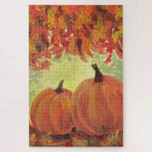 Oogstpompoenen #3 Herfst Bladeren Legpuzzel