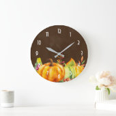 Oogstpompoenen, bladeren en olie grote klok (Huis)