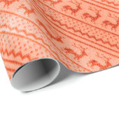 Oogstrelend kerstkeukenpatroon cadeaupapier (Rol Hoek)