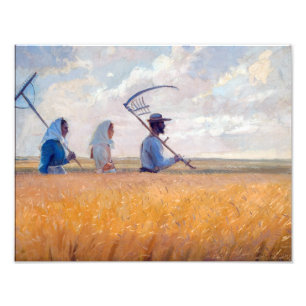 Oogsttijd Anna Ancher Foto Afdruk
