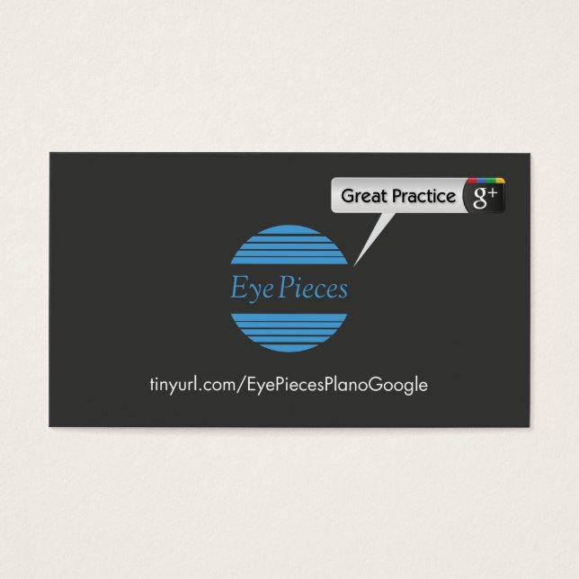 Oogstukken Plano Visitekaartje (Voorkant)