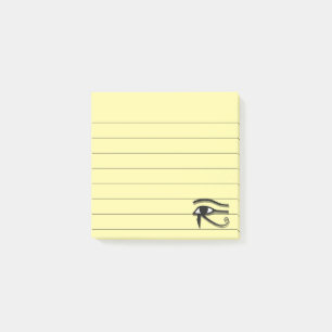 Oogtekening van paardenvlek, 3x3 post-it® notes