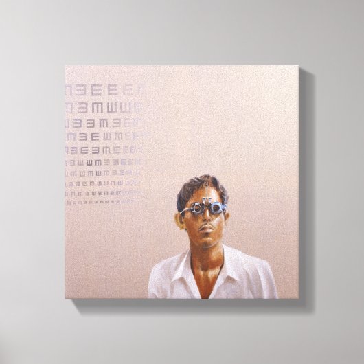 Oogtest 3 Medinipur India Canvas Afdruk (Voorkant)