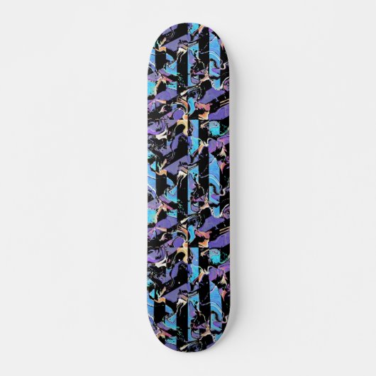 Oogverblindend skateboard (Voorkant)