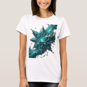 Oogverblindend Zilver UNDEAD Tekst Design T-shirt