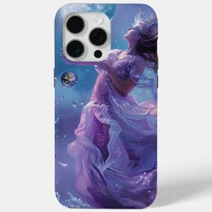 oogverblindende romantische aardegebonden engel iPhone 15 pro max hoesje