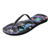 Oogverblindende teenslippers (Schuin)
