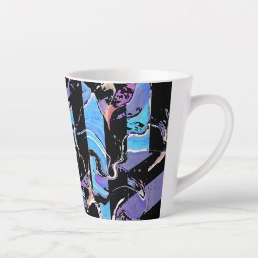 Oogverpest koffiebeker latte mok (Rechts)