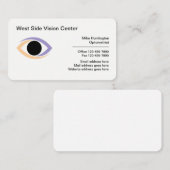 Oogzorg Optometrist Medisch Visitekaartje (Voorkant / Achterkant)