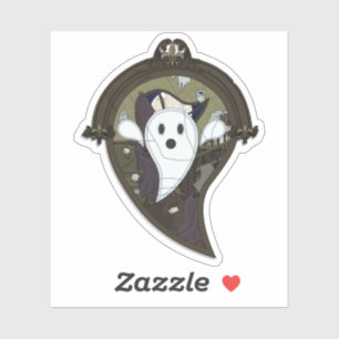 Ooh de Ghost Contour Sticker