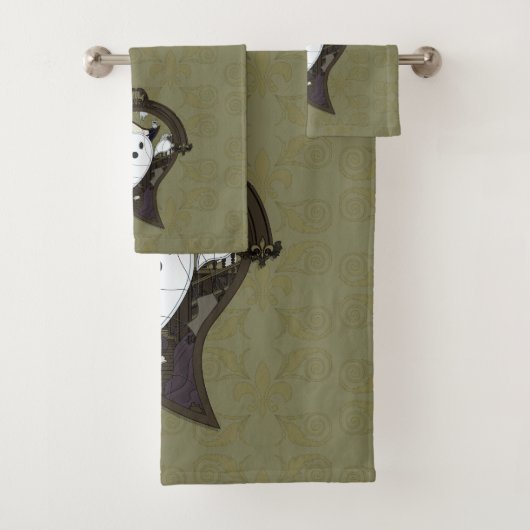 Ooh de Ghost Handdoek Set (Insitu)