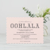 Ooh, invitation de la nuptiale (Debout devant)