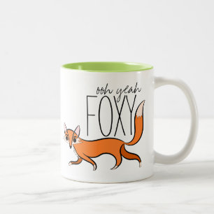 Ooh Ja Foxy Tweekleurige Koffiemok