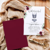 Ooh la Bra Lingerie Bridal Shower Uitnodiging