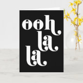 OOH LA LA **IK HOU VAN JE** KAART (Gele Bloem)