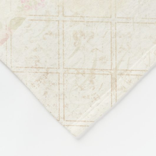 Ooh La La Paris Eiffel Tower on  Pattern Fleece Deken (Hoek)