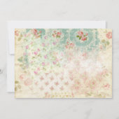 Ooh La La Paris Tour Eiffel Invitation de Mariage (Dos)