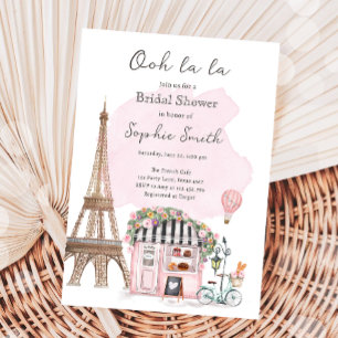 Ooh La La Parisian Frans Vrijgezellenfeest Kaart