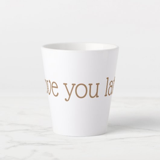 Ooh La Latte Latte Mok (Voorkant)