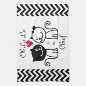 Ooh La naar de hoofddoek Theedoek (Verticaal)