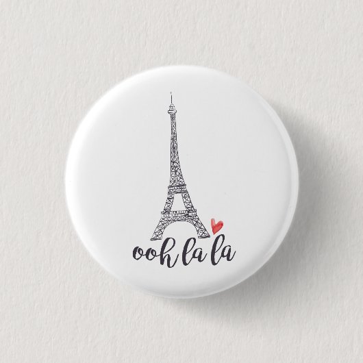 Ooh la Paris Button (Voorkant)