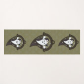 Ooh le Tapis de Yoga Ghost (Devant (Horizontal))