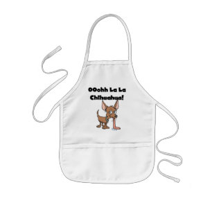 Oohh La Chihuahua T-shirts en cadeaus Kinder Schort