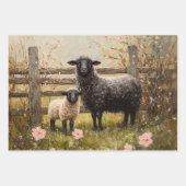 Ooi en Lam Spring Schaap Art Decoupage Inpakpapier Vel (Voorkant 2)