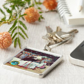 OOIEVAAR BABY BOY SHOWER GEM MONOGRAM SLEUTELHANGER (Zijkant)