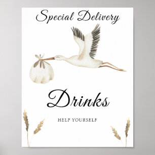 OOIEVAAR - DRANKJES, SERveer JEZELF Poster