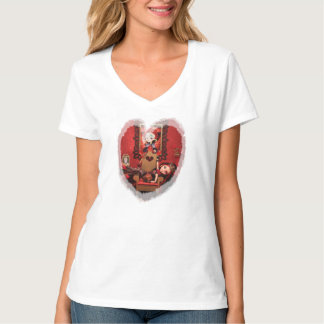 Ooit na high-lizzie Hearts T-Shirt
