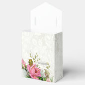 Ooit na roze Rozen Bedankdoosjes (Geopend)