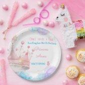 Ooit, Prinses Verjaardag Papieren Bordje (Feest)