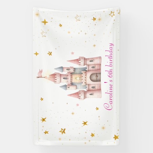 Ooit, Prinses Verjaardag Spandoek (Verticaal)