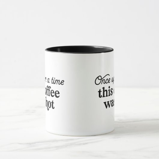 Ooit was deze koffie heet Funny Mam Mok (Midden)