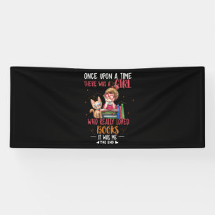 Ooit was er een meisje dat echt boekt spandoek