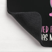 Ooit was er een meisje dat van Flamingos hield Muismat (Hoek)