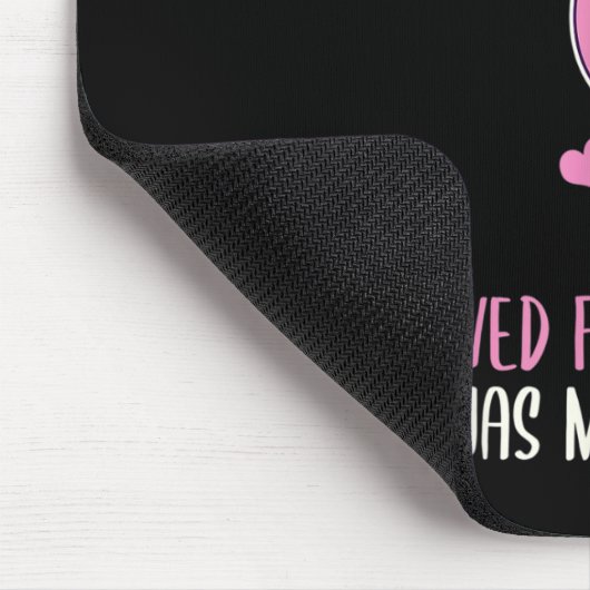 Ooit was er een meisje dat van Flamingos hield Muismat (Hoek)