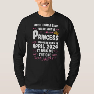 Ooit was er een prinses. april 2024 t-shirt